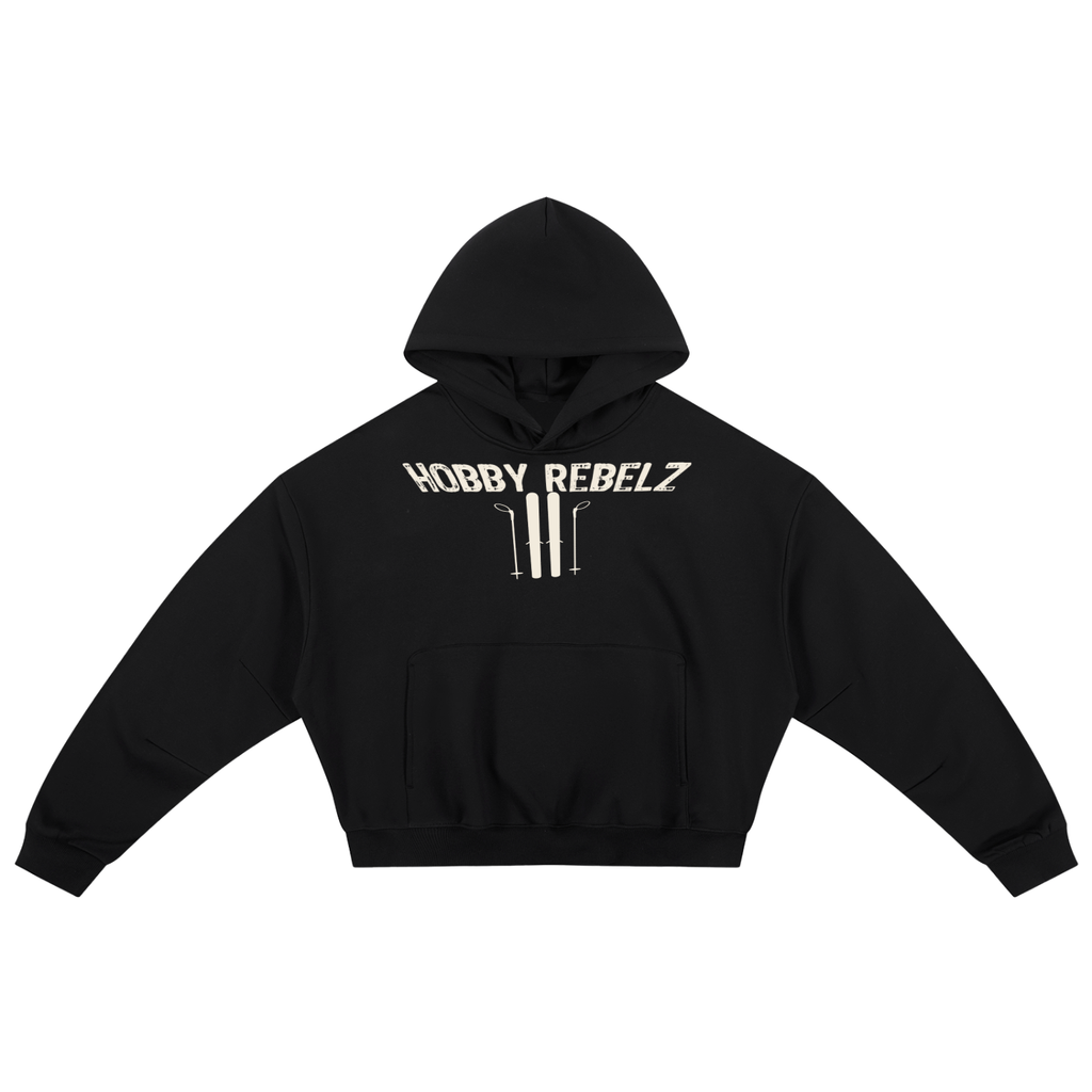 Darted Sleeve Hoodie - snow skiing