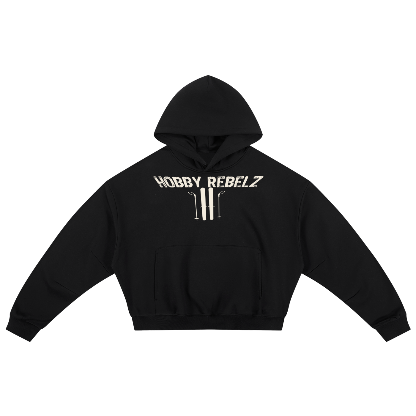 Darted Sleeve Hoodie - snow skiing