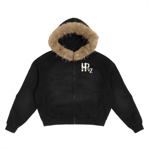 Detachbl Fur Hoodie,Heart Hoodie