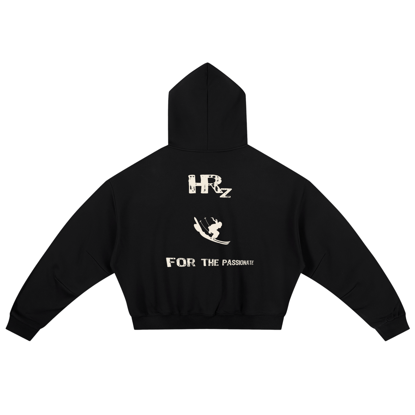 Darted Sleeve Hoodie - snow skiing