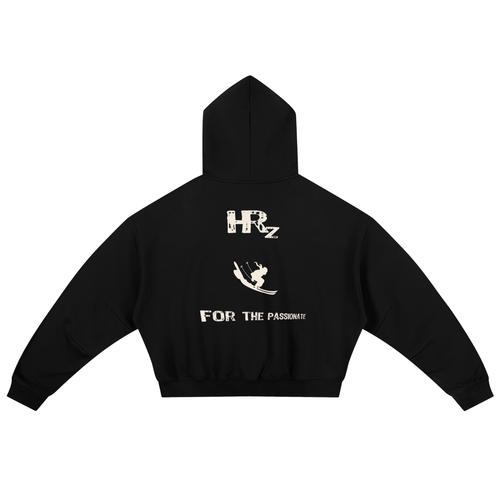 Darted Sleeve Hoodie - snow skiing